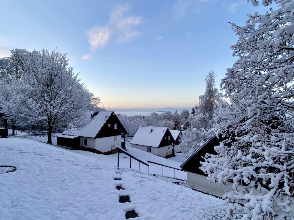 Areál Happy Hill v zimě
