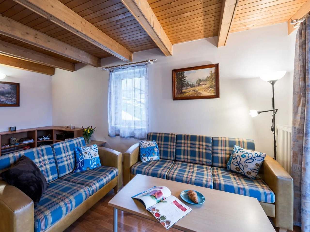 Zithoek in de woonkamer